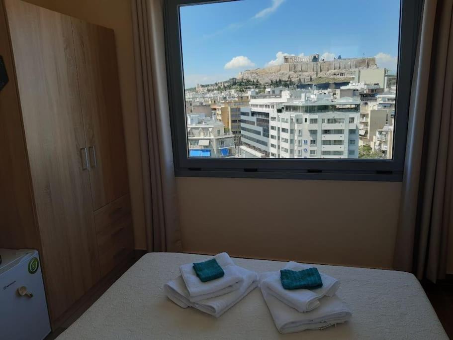 Luxury Studio With Unique View Of The Acropolis Athen Exterior foto